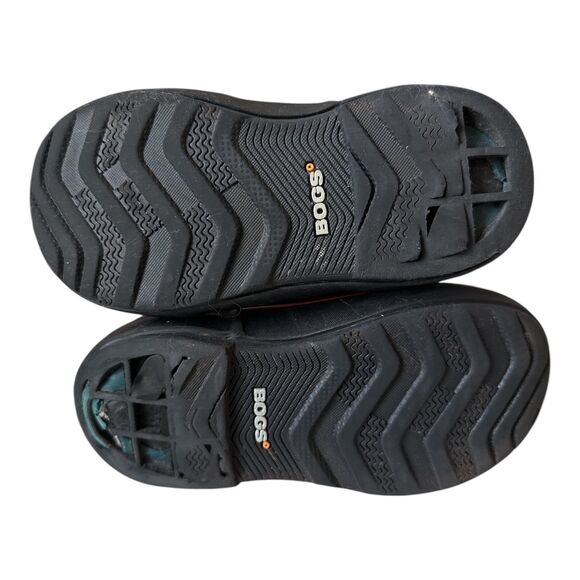 BOGS Insulated Winter Boots Girls Kids Size 1 Easy To Put On Handles Unicorn - Picture 7 of 8